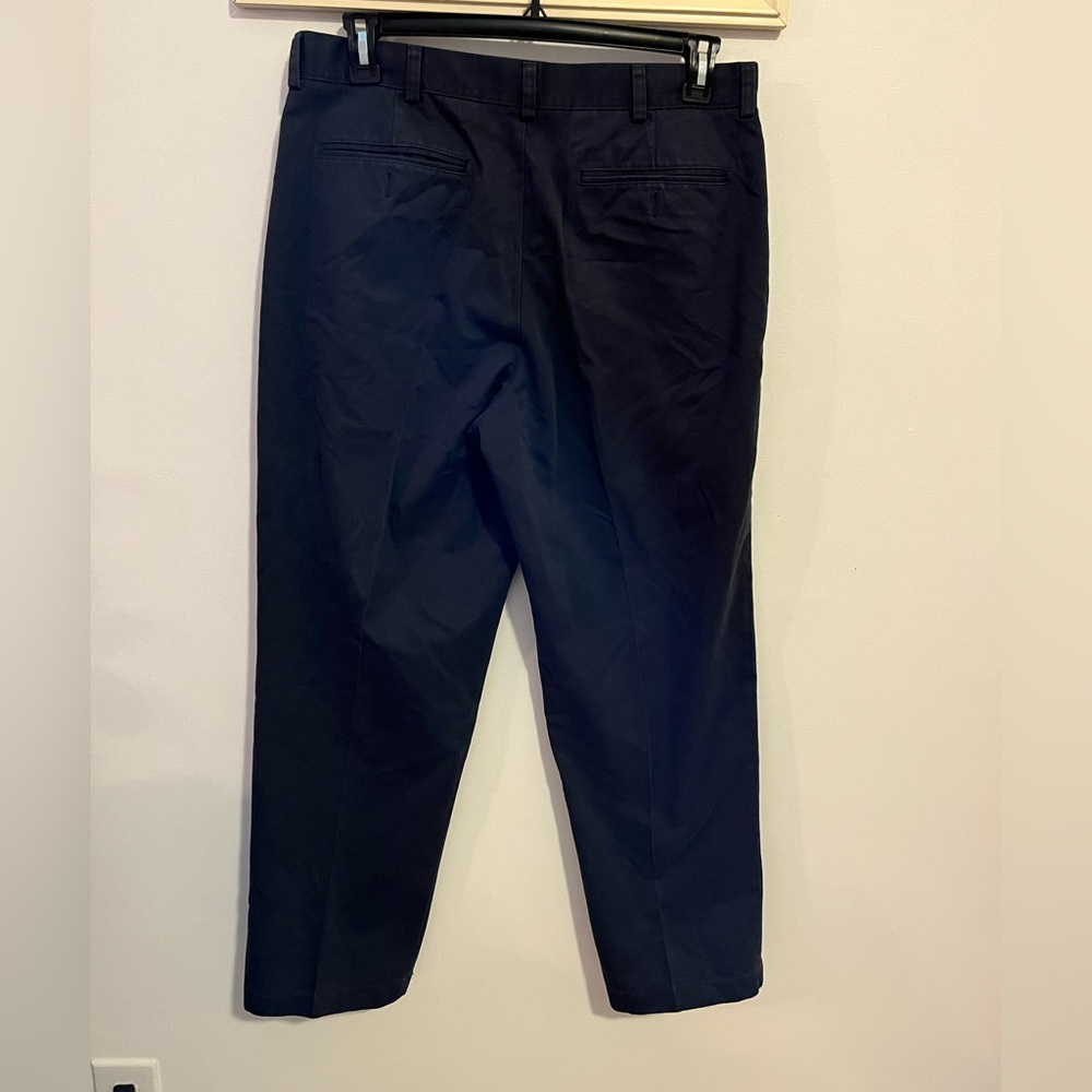🌷L.L.Bean Natural Fit /Navy Blue /100%Cotton - Picture 3 of 7